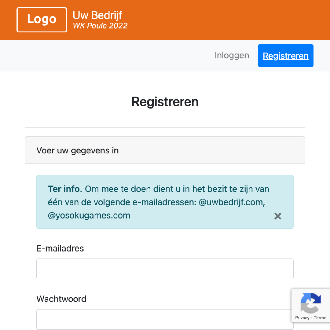 Exclusieve registratie - WK Poule 2026